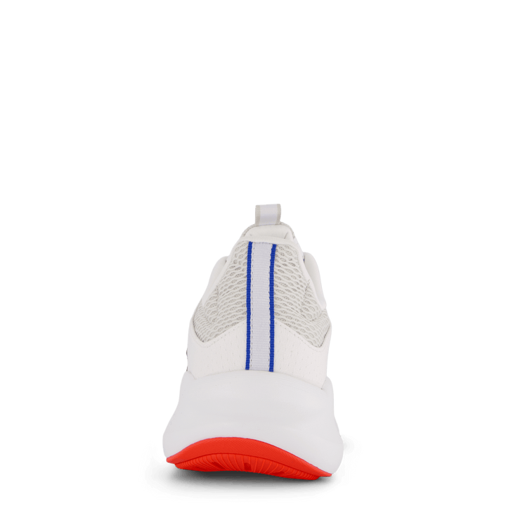 AlphaEdge + Topánky Cloud White / Silver Metallic / Bright Red