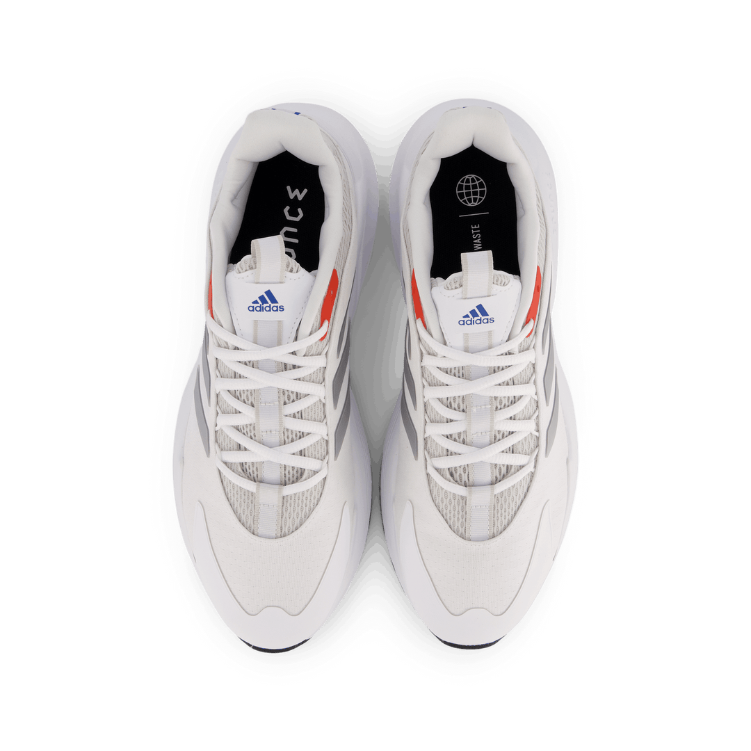 AlphaEdge + Topánky Cloud White / Silver Metallic / Bright Red