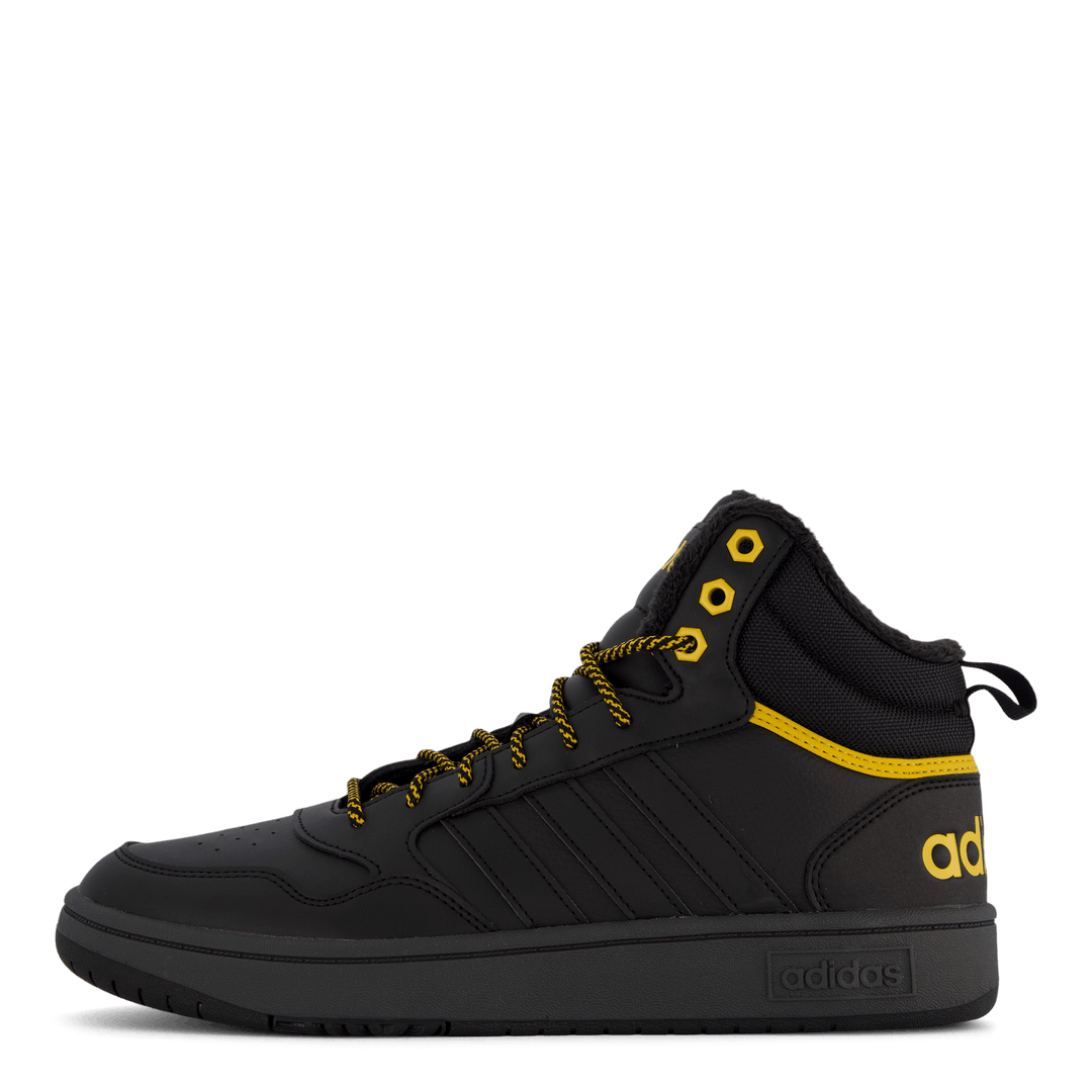 Hoops 3.0 Mid Lifestyle Basketball Classic Fur Lining Winterized Shoes Core Black