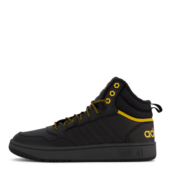 Hoops 3.0 Mid Lifestyle Basketball Classic Fur Lining Winterized Shoes Core Black