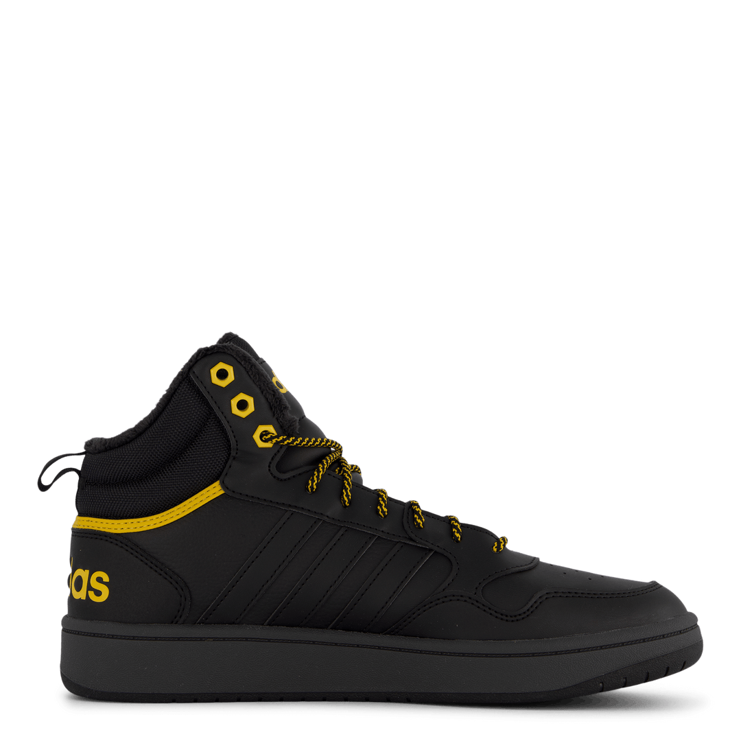Hoops 3.0 Mid Lifestyle Basketball Classic Fur Lining Winterized Shoes Core Black