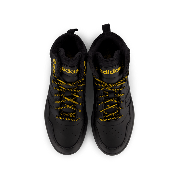 Hoops 3.0 Mid Lifestyle Basketball Classic Fur Lining Winterized Shoes Core Black