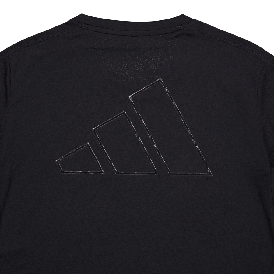 AEROREADY Train Essentials 3 Bar Logo Crop T-Shirt Black