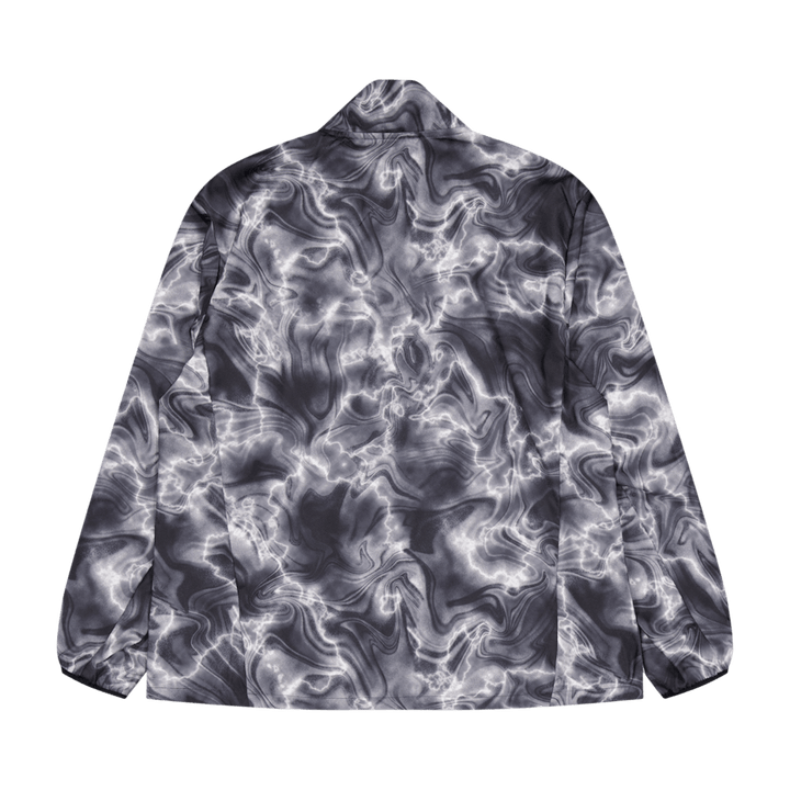 Běžecká větrovka s kapucí Own the Run Allover Print White