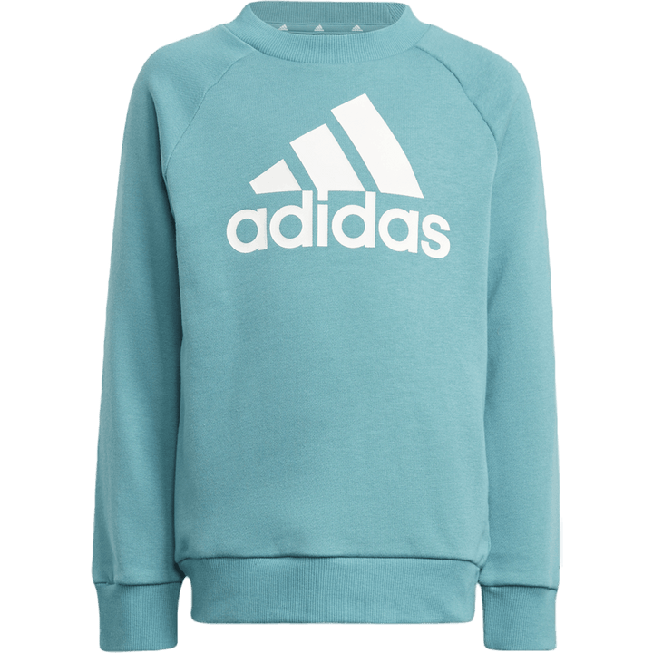 Set di jogger in spugna francese con logo Essentials Arcfus/Bianco