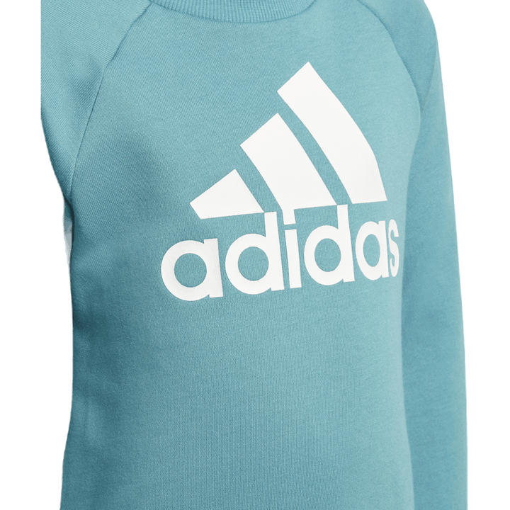 Set di jogger in spugna francese con logo Essentials Arcfus/Bianco