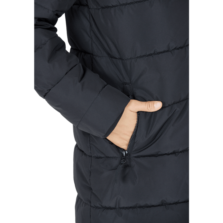 Amaretto W Long Puffer Jacket Black