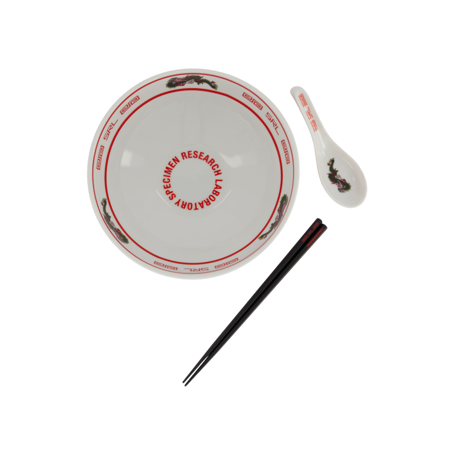 Srl . Noodle Bowl Set Red