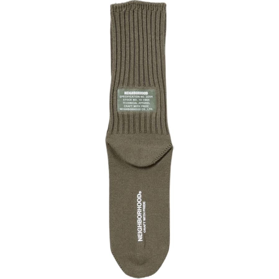 Rib Socks Olive Drab