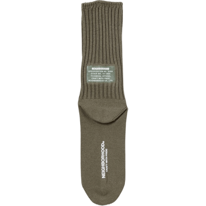 Rib Socks Olive Drab