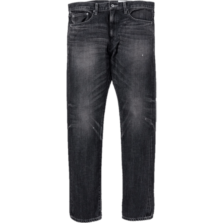 Washed Denim Dp Narrow Pants Black