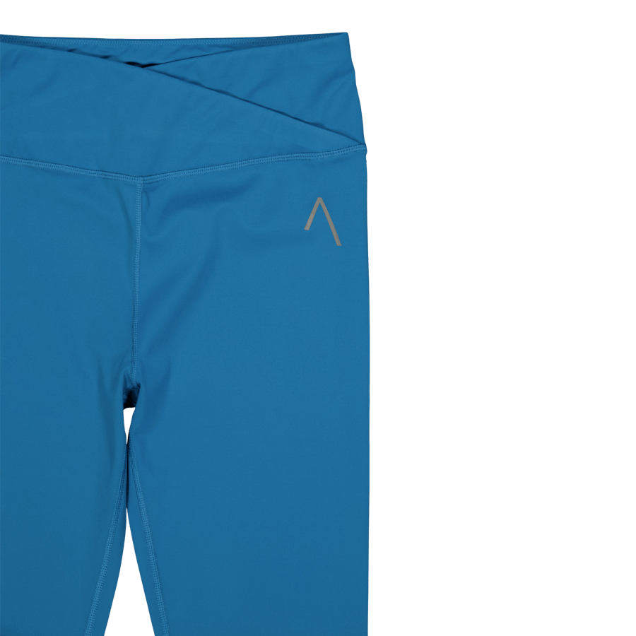 Ella Overlap Pėdkelnės Blue Coral