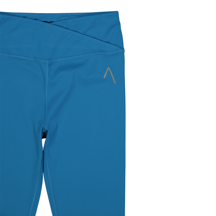 Ella Overlap Pėdkelnės Blue Coral