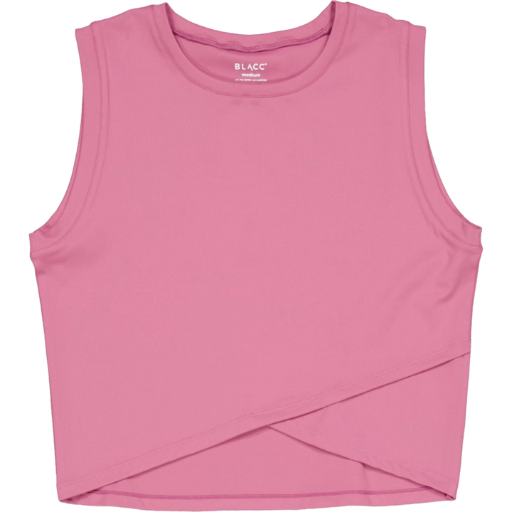 Ella Überlappendes Tank-Top Mellow Mauve