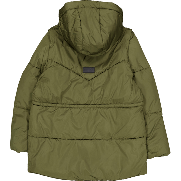 Maya Padded Hybrid Jacket Olive Night