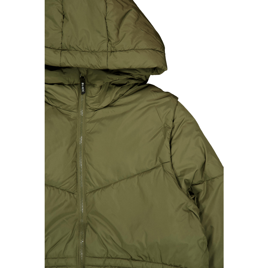 Maya Padded Hybrid Jacket Olive Night