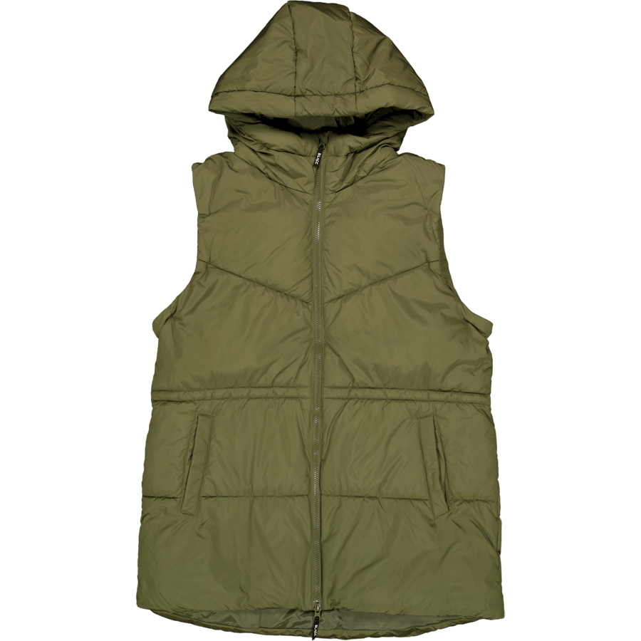 Maya Padded Hybrid Jacket Olive Night