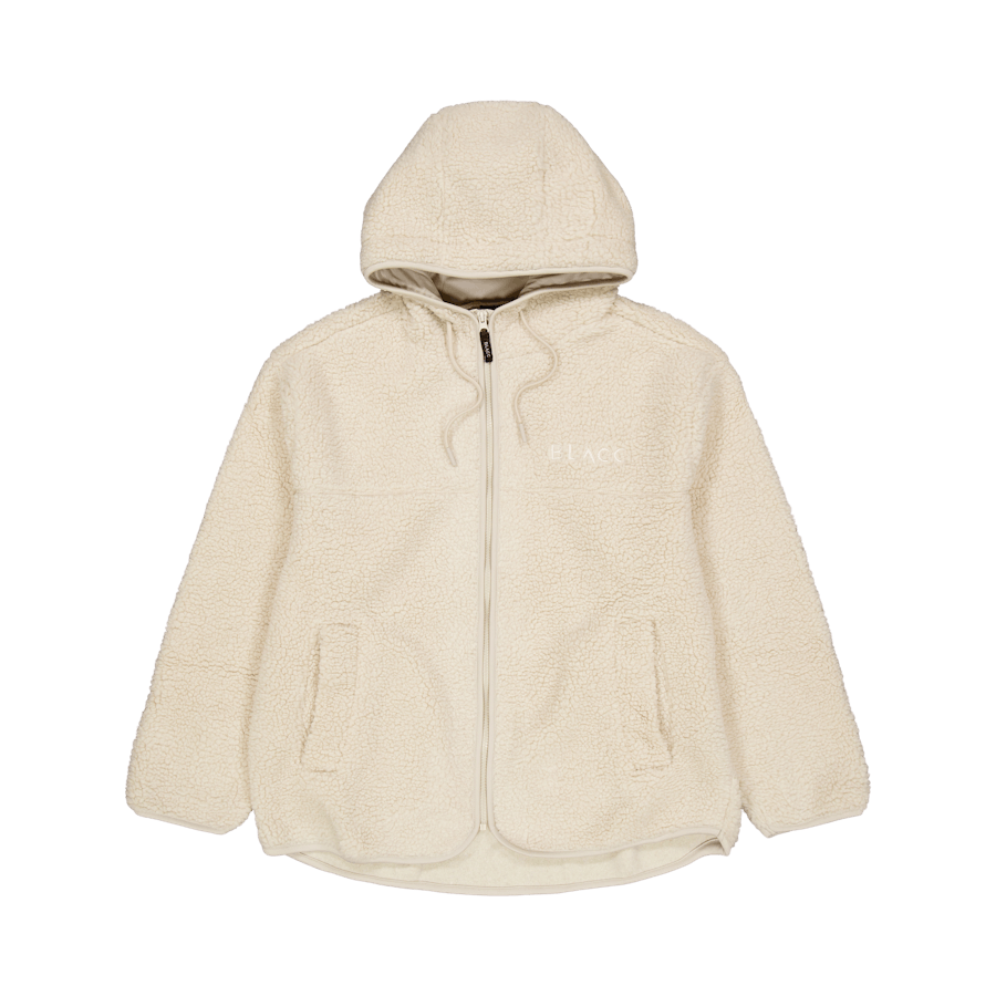 Pile Hood Jacket Oatmeal