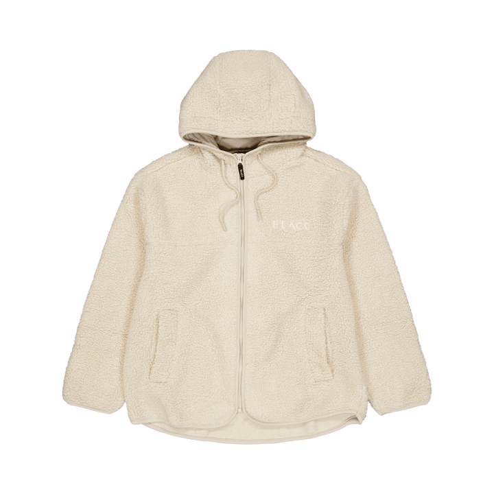 Pile Hood Jacket Oatmeal
