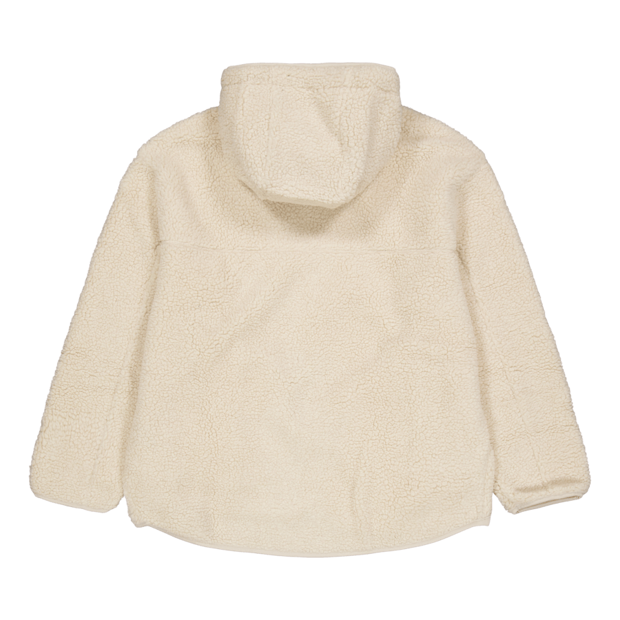Pile Hood Jacket Oatmeal