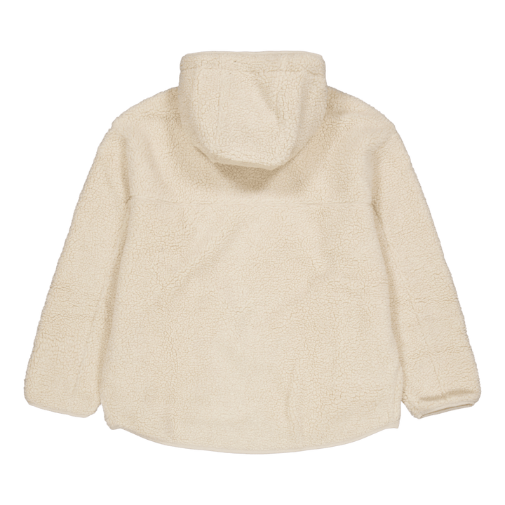 Pile Hood Jacket Oatmeal