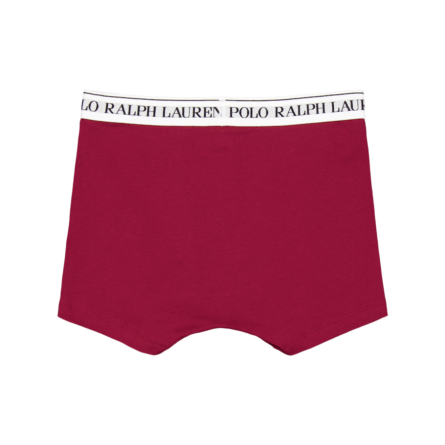 Classic Stretch-Cotton Trunk 3-Pack 3PK Rich Ruby / Wne Htr / Red Crpt