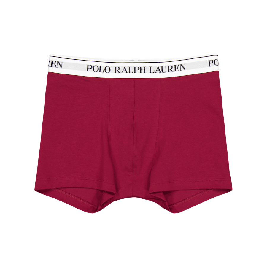 Classic Stretch-Cotton Trunk 3-Pack 3PK Rich Ruby / Wne Htr / Red Crpt