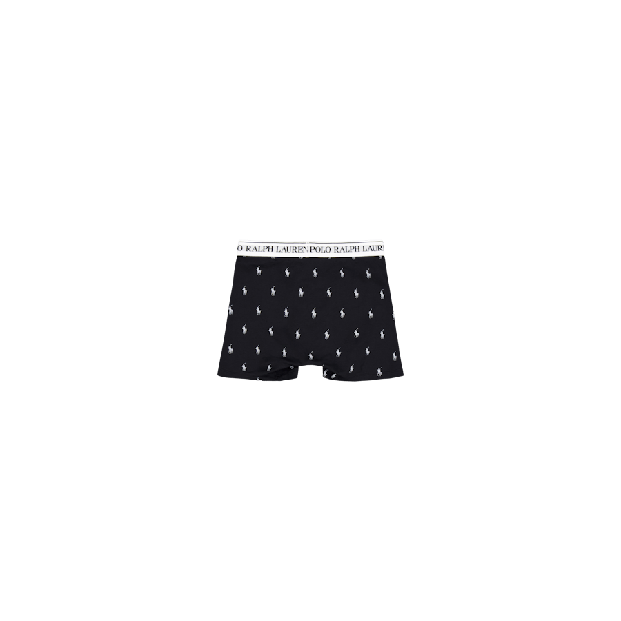 Stretch Cotton Boxer Brief 3-Pack 3PK Black Aopp / Chrcl Htr / White