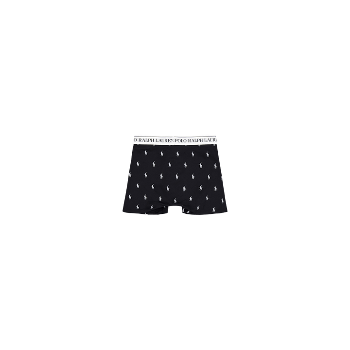 Stretch Cotton Boxer Brief 3-Pack 3PK Black Aopp / Chrcl Htr / White