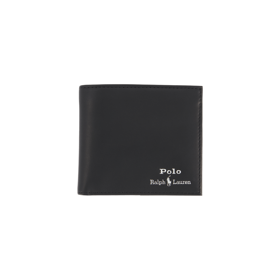 Leather Billfold Wallet Black