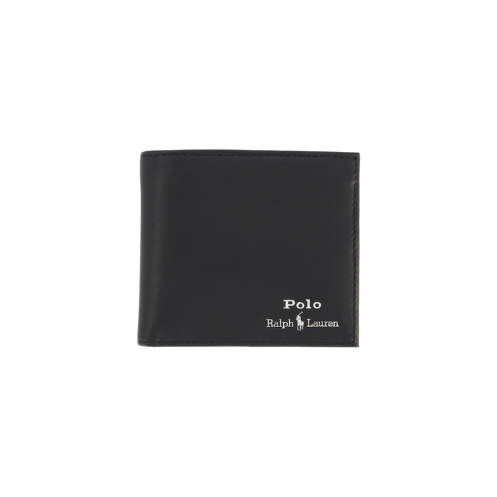 Leather Billfold Wallet Black