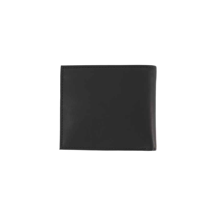Leather Billfold Wallet Black