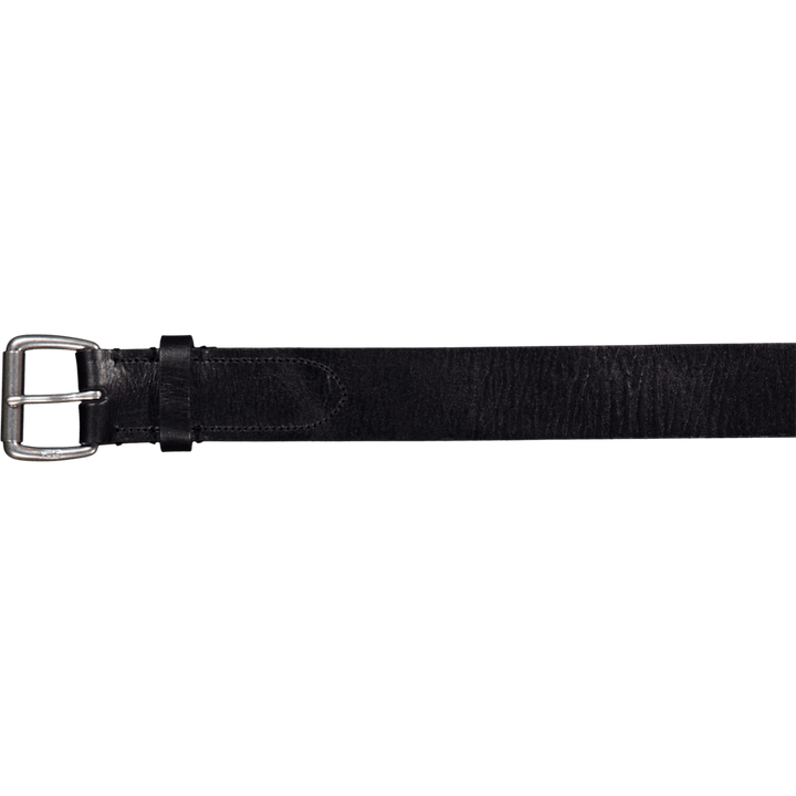 Tumbled Leather Belt Black