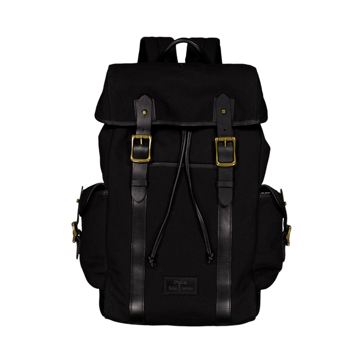 Polo Ralph Lauren Canvas / Leather Flap Backpack