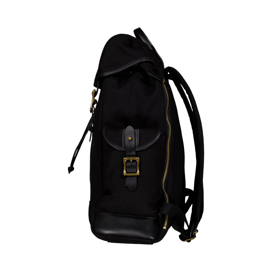 Polo Ralph Lauren Canvas / Leather Flap Backpack
