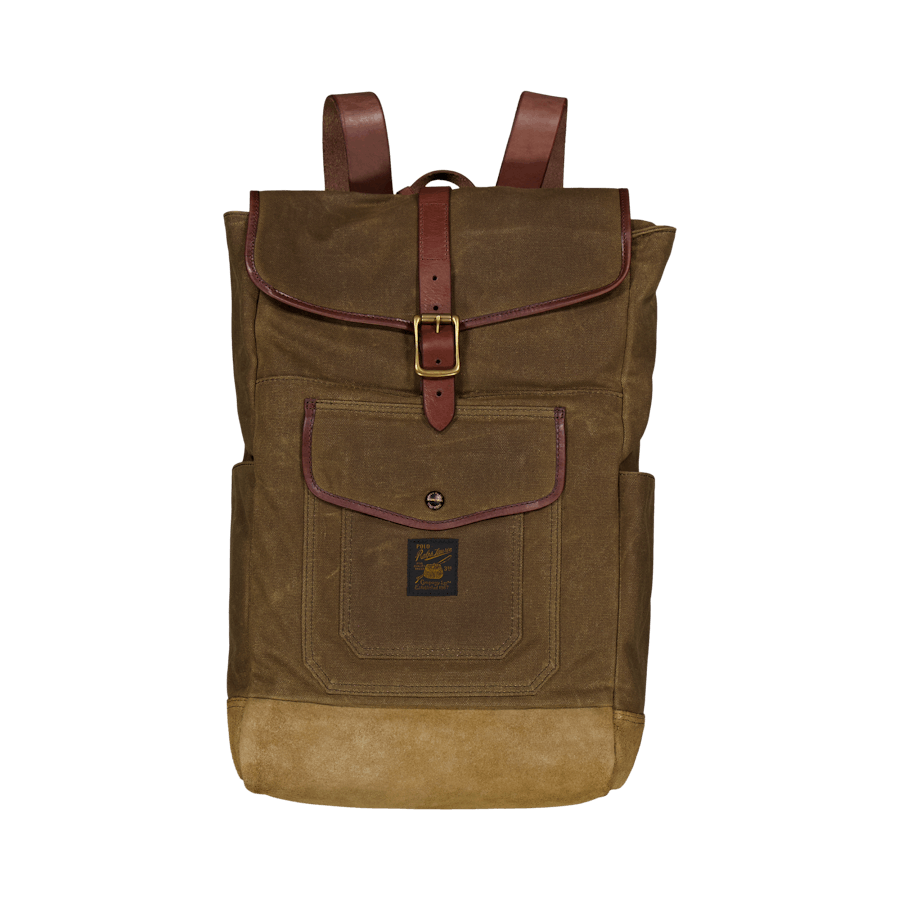 Polo Ralph Lauren Oil Cloth Zip Backpack 001