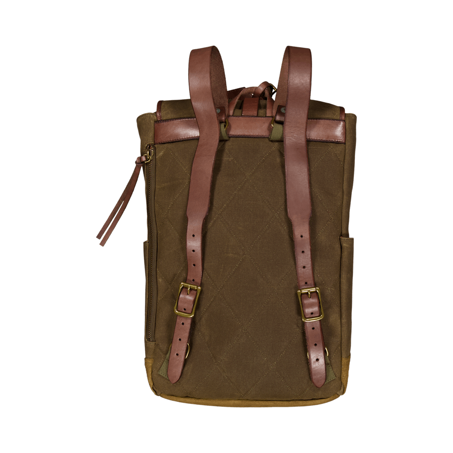 Polo Ralph Lauren Oil Cloth Zip Backpack 001