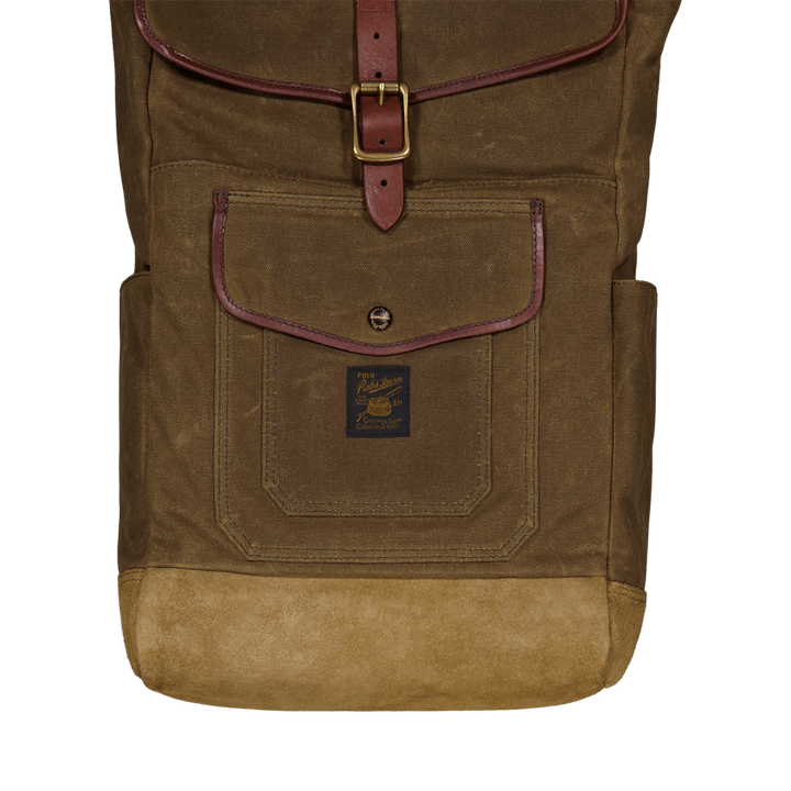 Polo Ralph Lauren Oil Cloth Zip Backpack 001