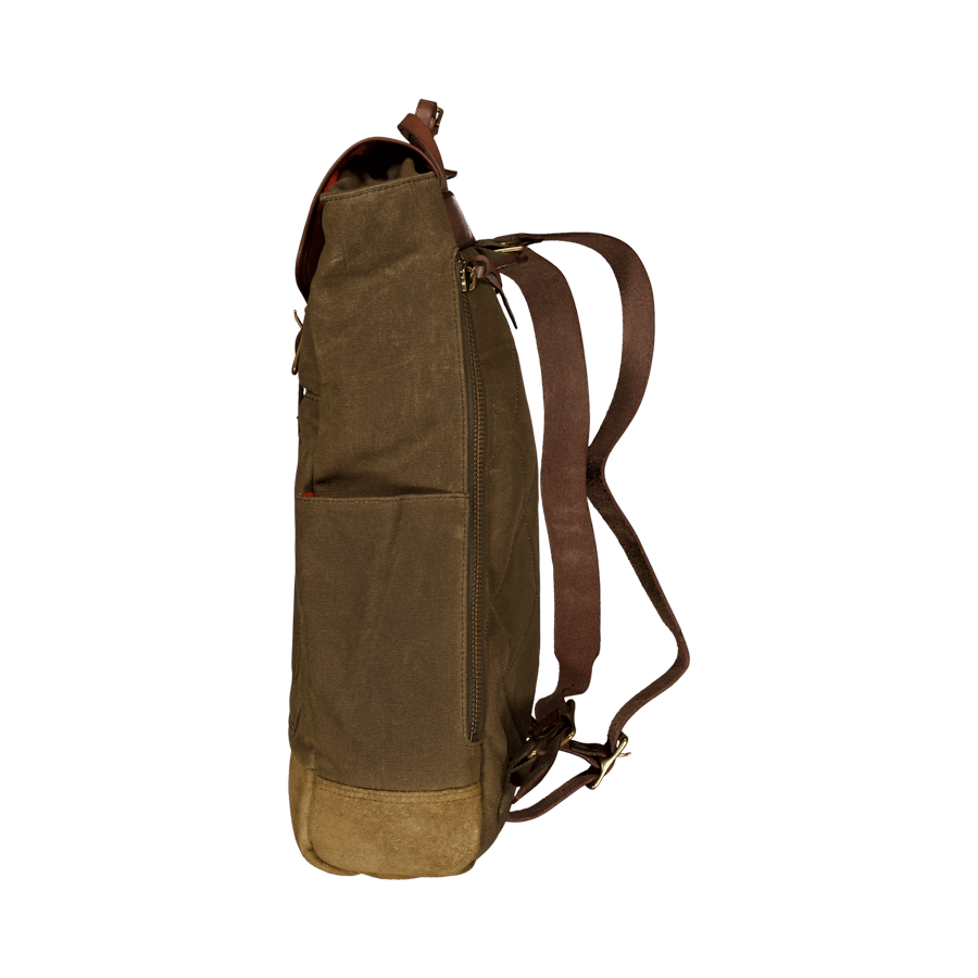 Polo Ralph Lauren Oil Cloth Zip Backpack 001