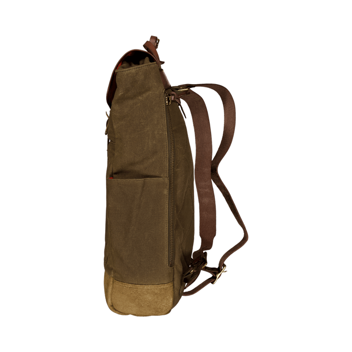 Polo Ralph Lauren Oil Cloth Zip Backpack 001