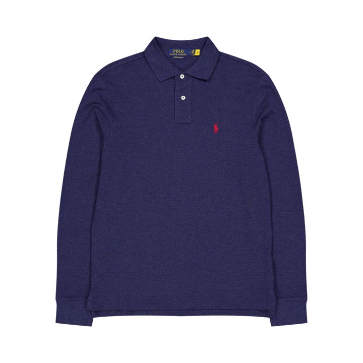 Polo Ralph Lauren Custom Slim Fit Mesh L/s Polo Spring