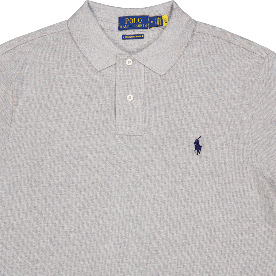 Polo personalizzata Slim Fit Mesh Andover Heather