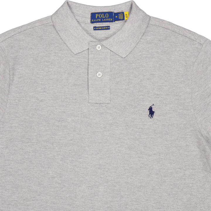 Polo personalizzata Slim Fit Mesh Andover Heather