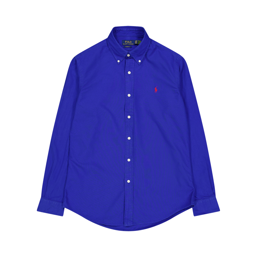 Polo Ralph Lauren Gd Oxford Custom Fit Shirt 048 New Sapphire
