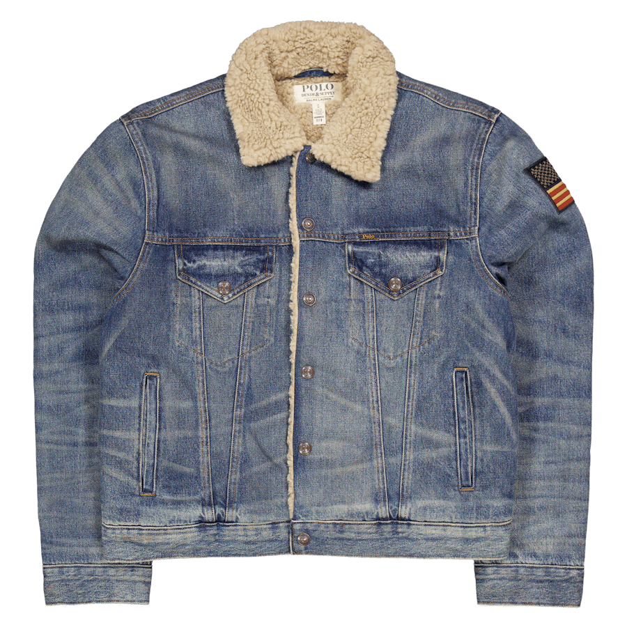 Polo Ralph Lauren Rigid Denim Sherpa Icon Trucke 001 Earlton