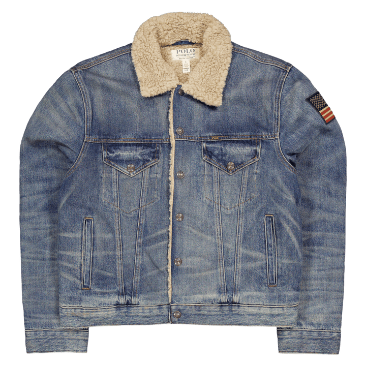 Polo Ralph Lauren Rigid Denim Sherpa Icon Trucke 001 Earlton