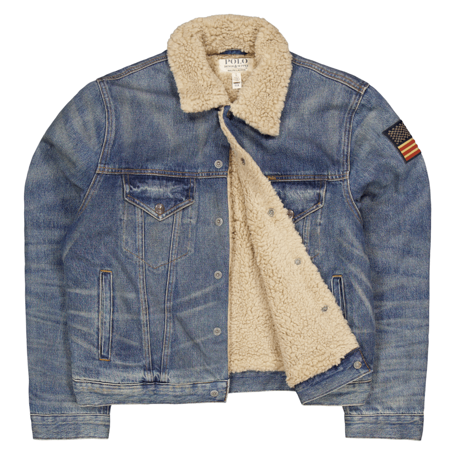 Polo Ralph Lauren Rigid Denim Sherpa Icon Trucke 001 Earlton