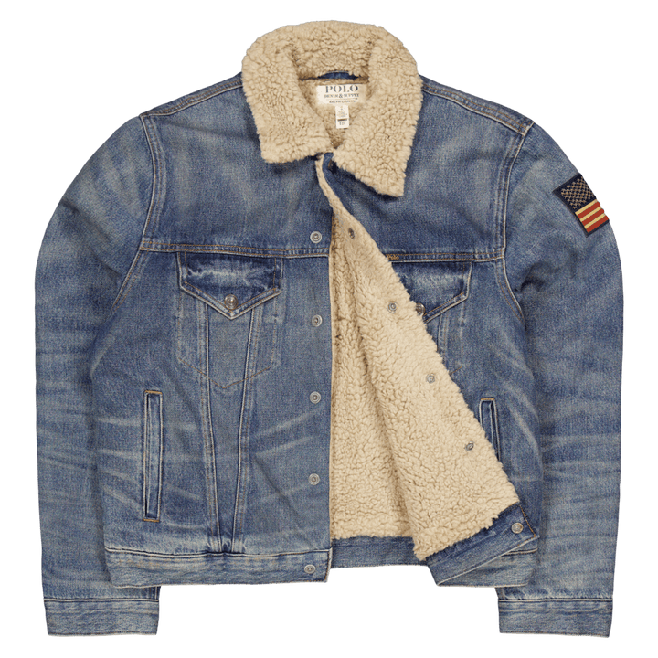 Polo Ralph Lauren Rigid Denim Sherpa Icon Trucke 001 Earlton