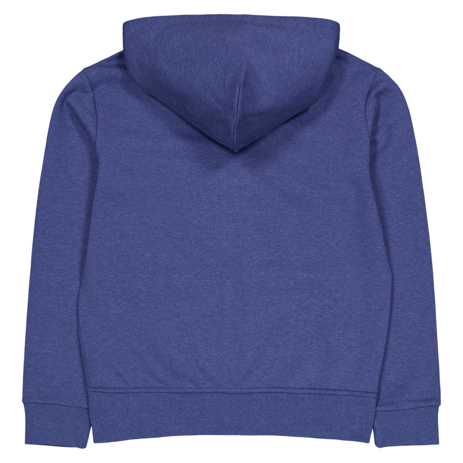 Felpa con cappuccio a doppia maglia Derby Blue Heather