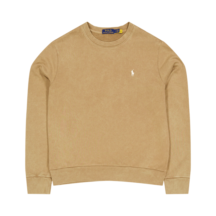 Polo Ralph Lauren Felpa Terry Loopback 004 Rustic Tan